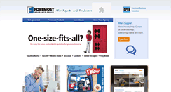 Desktop Screenshot of foremostagent.com